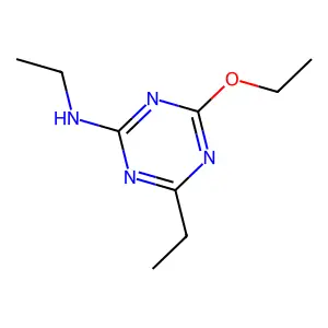 4-乙氧基-N,6-二乙基-1,3,5-三嗪-2-胺 structure