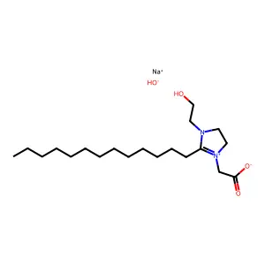 Sodium myristoamphoacetate structure