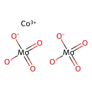 Molybdate (Mo7O246-), cobalt(2+) (1:3) structure