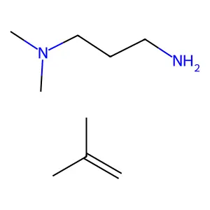 N~1~,N~1~-Dimethylpropane-1,3-diamine--2-methylprop-1-ene (1/1) structure