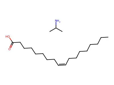十八碳-9-烯酸;丙-2-胺 structure