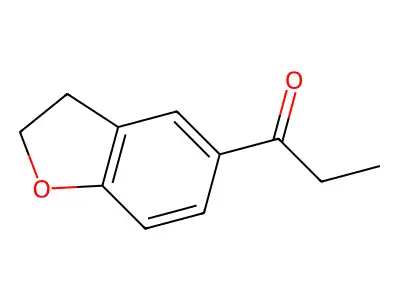 1-(2,3-Dihydro-1-benzofuran-5-yl)propan-1-one structure