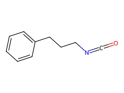 3-Phenylpropyl isocyanate structure