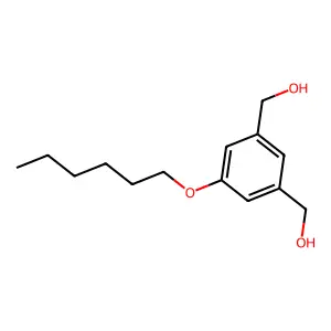 5-(Hexyloxy)-1,3-benzenedimethanol structure