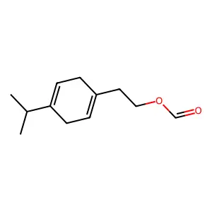 Menthadienyl formate structure