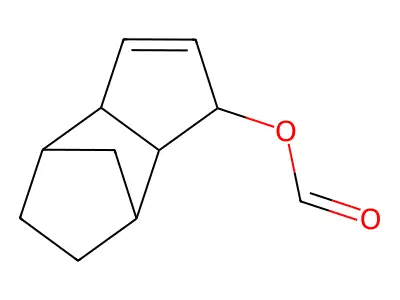 4,7-Methano-1H-indenol, 3a,4,5,6,7,7a-hexahydro-, formate structure