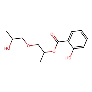 Dipropylene glycol salicylate structure