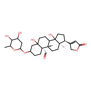 17-alpha-Helveticoside structure
