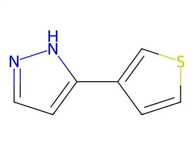 5-(3-Thienyl)-1h-pyrazole structure