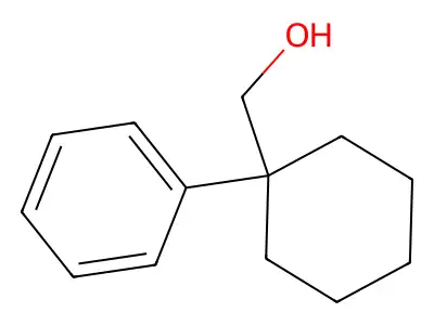 1-Phenylcyclohexanemethanol structure