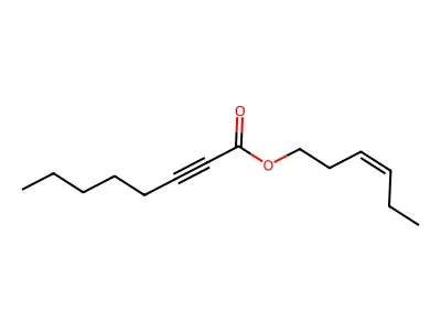 cis-3-Hexen-1-yl 2-Octynoate structure