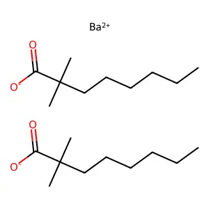 2,2-二甲基辛酸钡盐(2:1) structure