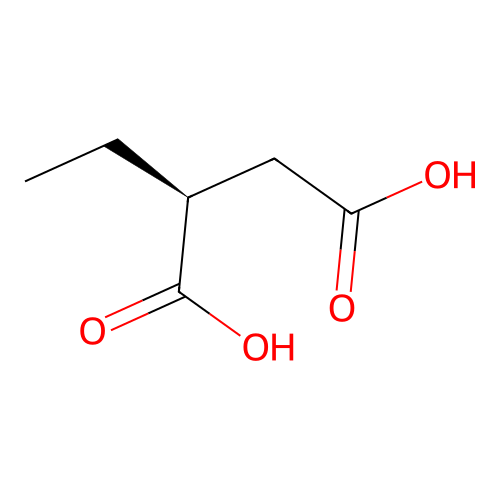 Butanedioic acid, ethyl-, (S)- structure