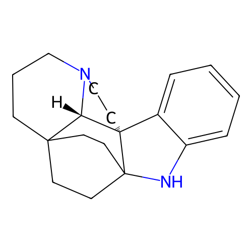 翘裂盾籽木似碱 structure