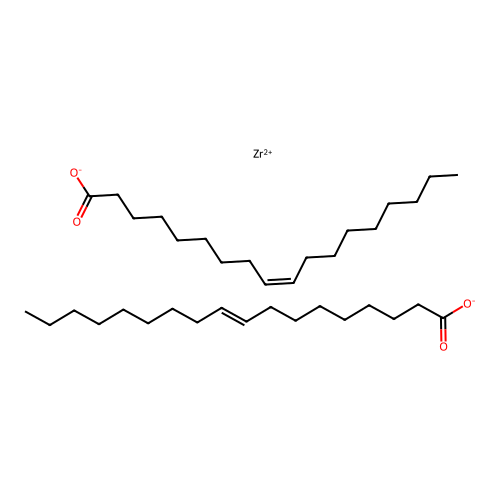 Zirconium(2+) oleate structure