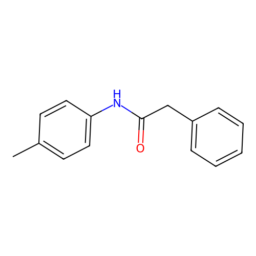 N-(4-methylphenyl)-2-phenylacetamide structure