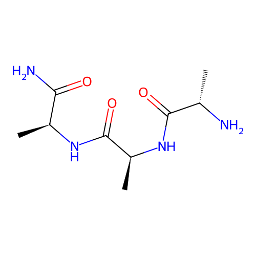 L-Alaninamide, L-alanyl-L-alanyl- structure