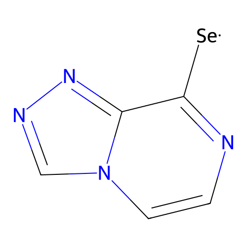 1,2,4-Triazolo[4,3-a]pyrazine-8(7H)-selone structure
