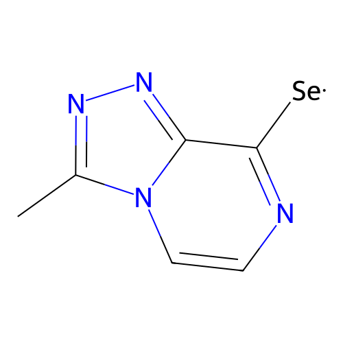 3-Methyl[1,2,4]triazolo[4,3-a]pyrazine-8(7H)-selone structure