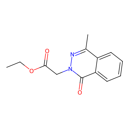 ethyl (4-methyl-1-oxophthalazin-2(1H)-yl)acetate structure