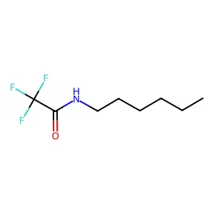 2,2,2-Trifluoro-n-hexylacetamide structure