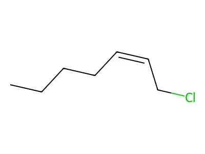 1-Chlorohept-2-ene structure