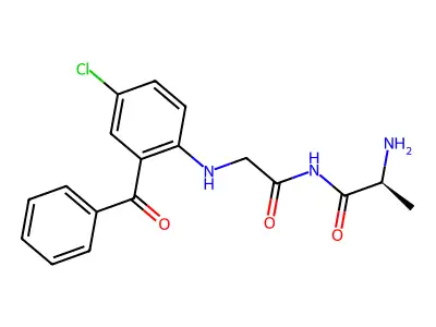C18-H18-Cl-N3-O3.1/2H2-O structure