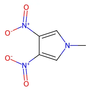 1H-Pyrrole, 1-methyl-3,4-dinitro- structure