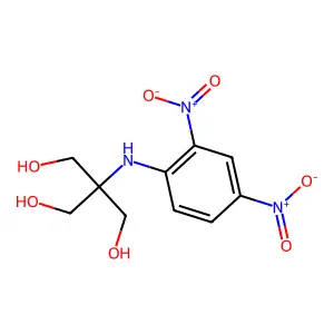 1,3-Propanediol, 2-[(2,4-dinitrophenyl)amino]-2-(hydroxymethyl)- structure