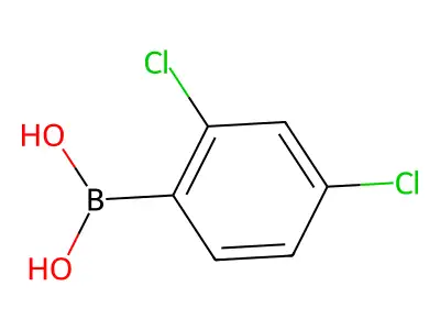 (2,4-Dichlorophenyl)boronic acid structure