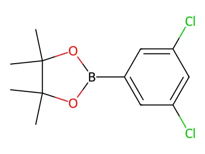 2-(3,5-Dichlorophenyl)-4,4,5,5-tetramethyl-1,3,2-dioxaborolane structure