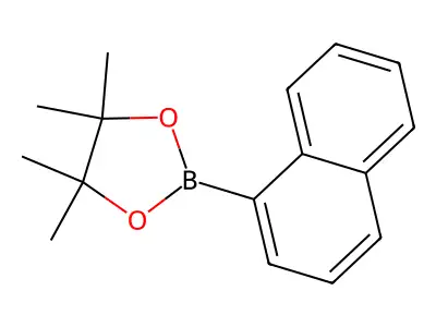 4,4,5,5-Tetramethyl-2-(naphthalen-1-yl)-1,3,2-dioxaborolane structure