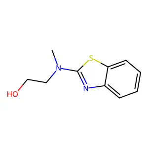 2-(Methyl(2-hydroxyethyl)amino)benzothiazole structure