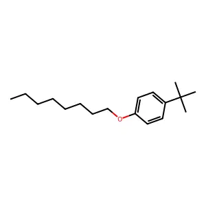 Benzene, 1-(1,1-dimethylethyl)-4-(octyloxy)- structure