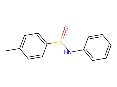 4-methyl-N-phenylbenzenesulfinamide structure