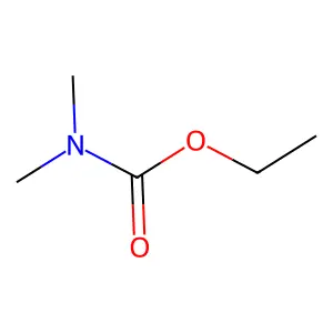 N,N-二甲基氨基甲酸乙酯 structure