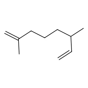 2,6-Dimethyl 1,7-octadiene structure