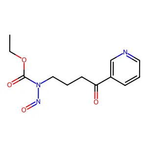 4-(Carbethoxynitrosamino)-1-(3-pyridyl)-1-butanone structure