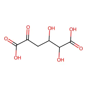 5-dehydro-4-deoxy-D-glucarate structure