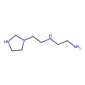 N-(2-(咪唑烷-1-基)乙基)乙二胺 structure