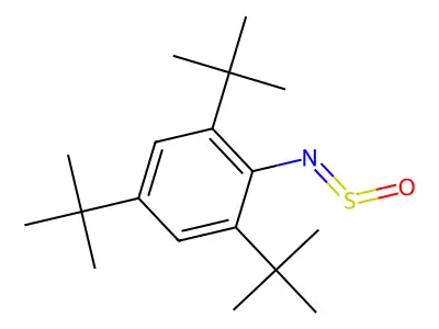 1,3,5-Tritert-butyl-2-(sulfinylamino)benzene structure