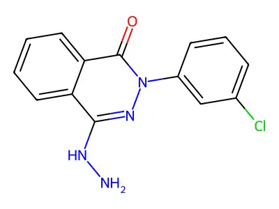 2-(3-Chlorophenyl)-4-hydrazinylidene-3,4-dihydrophthalazin-1(2H)-one structure