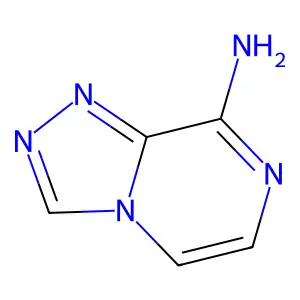8-Amino-1,2,4-triazolo[4,3-a]pyrazine structure