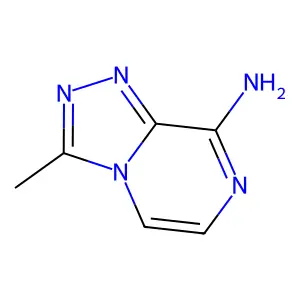 3-Methyl-[1,2,4]triazolo[4,3-a]pyrazin-8-amine structure