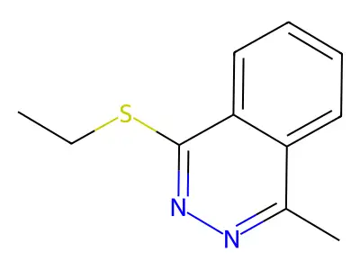 1-(Ethylsulfanyl)-4-methylphthalazine structure