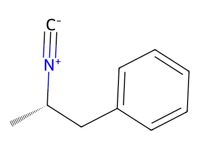 2-Isocyanopropylbenzene structure