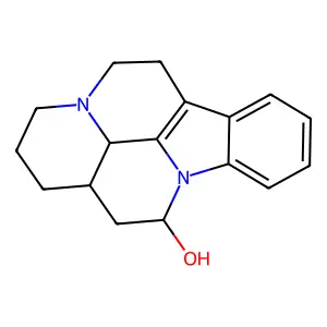 (+-)-(3alpha,14beta)-20,21-Dinoreburnamenin-14-ol structure