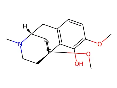 Phi-dihydrothebaine structure