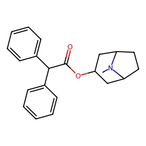 Tropacine structure