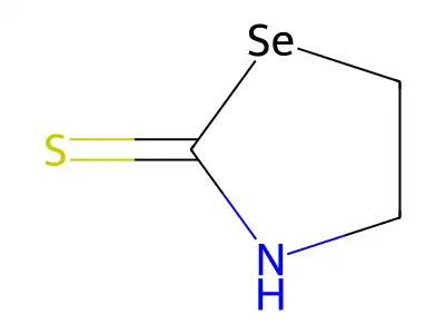 1,3-Selenazolidine-2-thione structure